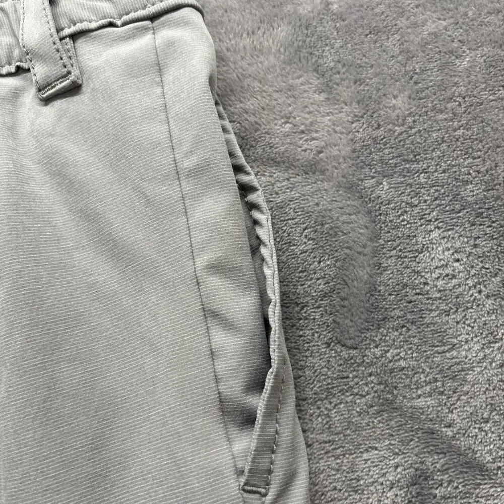 Banana Republic Shorts Mens Size 38 Gray Linen Chinos Casual